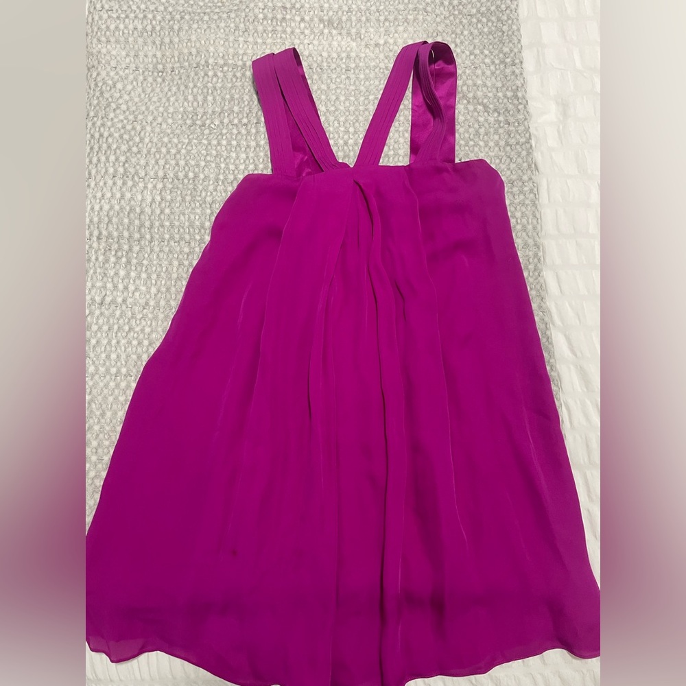 Alice & Olivia Silk flowy dress size Medium